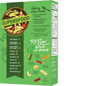 Superfood Green - Rotini  (6 Package Case)