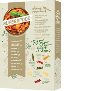 Superfood White - Shells  (6 Package Case)